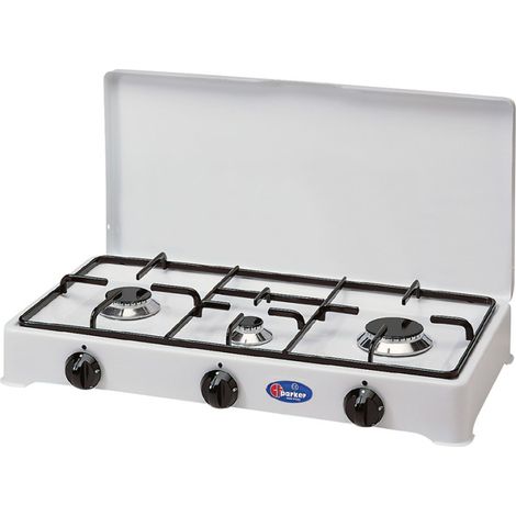 CFParker Fornello a Gas 3 Fuochi Gpl / Metano mod. 5328CBGP - Fonte di alimentazione: Metano (1/4)