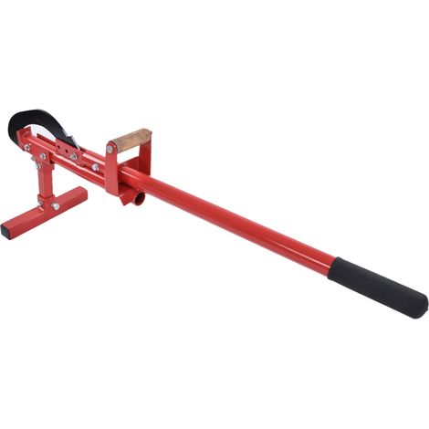 Outil multifonction forestier 3 en 1 avec mandrin détachable, lève-bûches, rouleau de transport et crochet pour outils de jardin. (1/5)