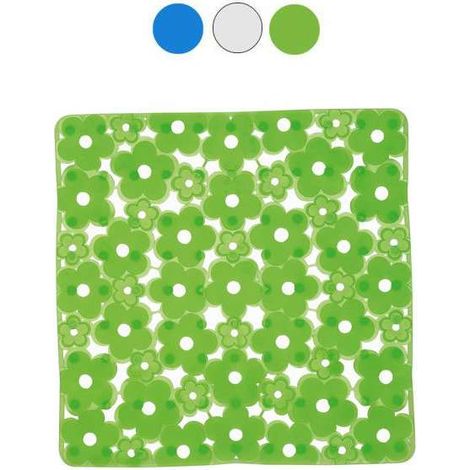 Tappeto Doccia Margherita Blu Cm 52X52 Xtra 10520