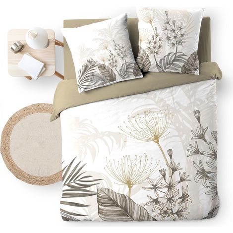 Housse de couette Bastille - 240 x 220 cm - 100% Coton - Douceur et Élégance Naturelle (1/5)