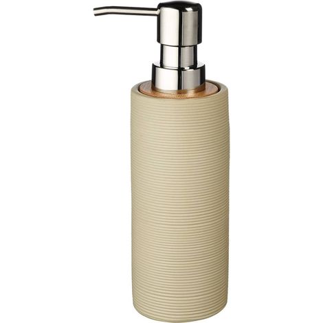 Distributeur porte-savon sur pied ROLLER, beige (1/3)