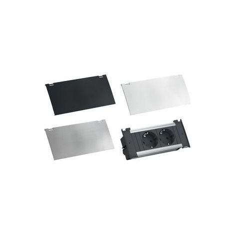 Bachmann KAPSA regleta de enchufes aluminio diseño moderno