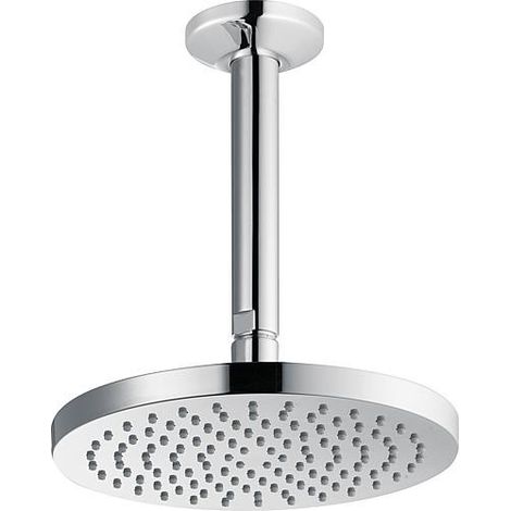 Pomme de douche Heinrichschulte diam. 200 mm, raccord plafond, chrome