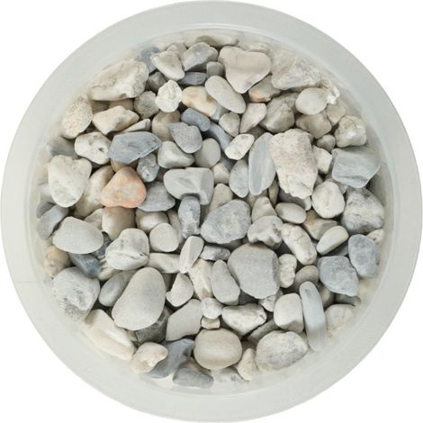 Gravier décoratif gris d'environ 8-16mm aquasand de 4.5 kg - zolux