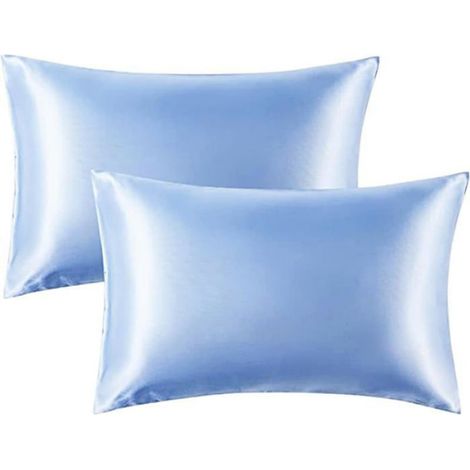 Taie Oreiller - Microfibre Brossée - 51 x 76 cm - Anti-Statique Anti-Acariens - Pour Chambre Principale ou Enfant - Lot de 2 (1/5)