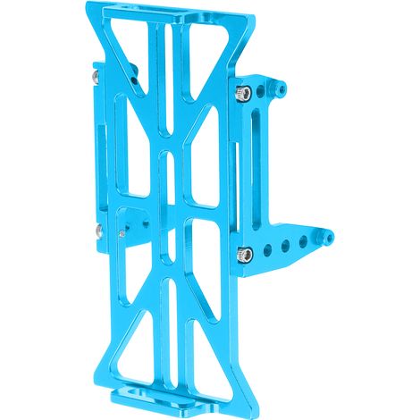 Ersatzstoßstange aus Aluminiumlegierung für Axial SCX24 90081 C10 1/24 RC-Car (blaue Akkuplatine) (1/5)