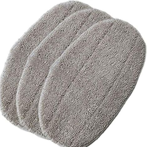 3 PièCes Chiffon de Nettoyage pour CleanTenso Nettoyeur à Vapeur à Vapeur Couverture D'Essuie-Glace Nettoyage Vadrouille Tampons (1/5)