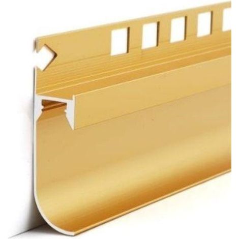 Profilé Aluminium Doré 2m pour Ruban LED - SILUMEN