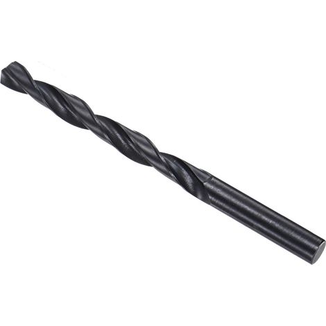 Forets Hélicoïdaux en Acier Rapide, 9,7mm Diamètre 132mm Longueur, Foret Hélicoïdal Droit en Oxyde Noir – (Applications : pour Métal, Bois, Plastique, Aluminium) (1/5)