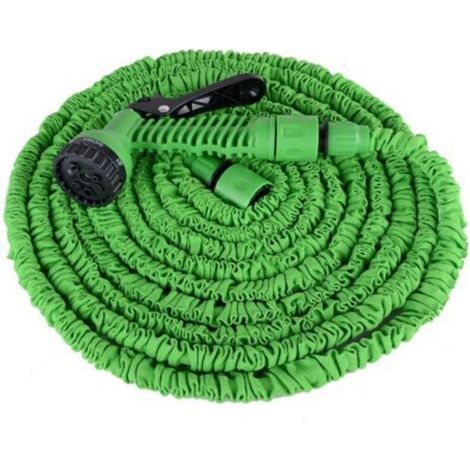 Tuyau extensible de jardin 22,5 m avec 7 fonctions pour lavage étanche à l'eau