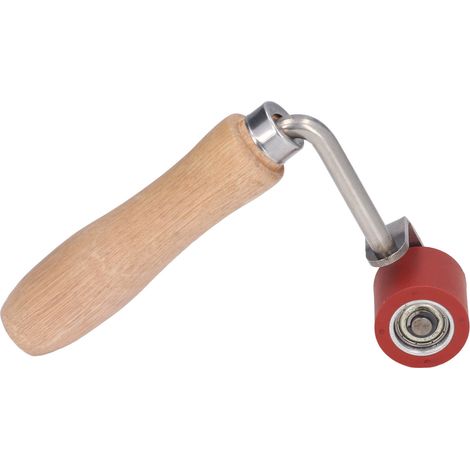 Rouleau à Main en Silicone 20mm avec Angle de Courbure 75° - Résistant à 260°C - Design Ergonomique pour Soudure (1/5)