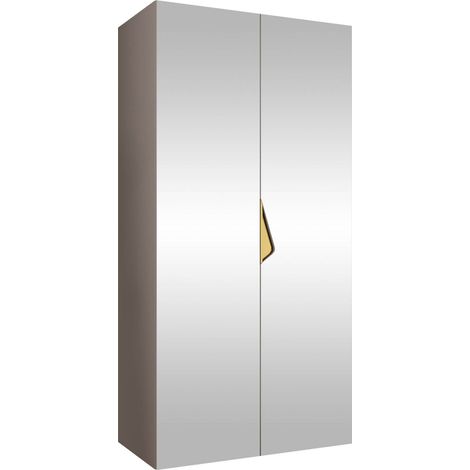 Armoire Hartford 628, Cachemire, 202x100x52cm, Portes d'armoire: Avec des charnières, Nombre d'étagères: 0 (1/5)
