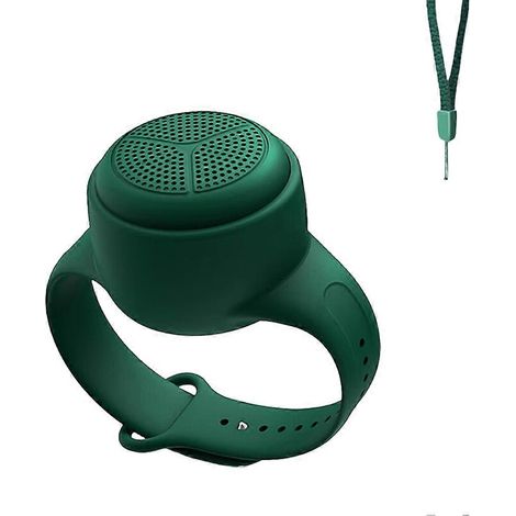Mini enceinte Bluetooth de poche étanche IPX6 pour l'extérieur, lecteur de musique stéréo TWS au design de montre, compatible Bluetooth. (1/5)