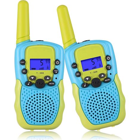 Talkies-walkies pour enfants de 3 à 12 ans, radios bidirectionnelles à 8 canaux-AquaForge (1/5)