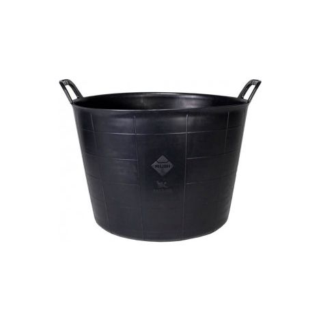 CAPAZO PLASTICO NEGRO NO.3 (40 L.) HEAVY DUTY - RUBI