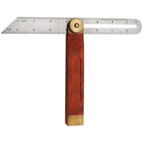 Équerres de menuisier, fausse équerre de menuisier à coulisse, équerre d’angle ajustable, rapporteur d’angle réglable, équerre multifonctionnelle en T, équerres de charpentier, réglable (1/4)