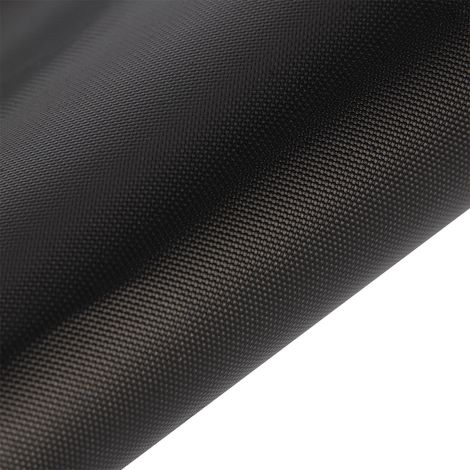 Tapis silicone rond noir 40cm antiadhésif résistant à la chaleur pour cuisinière à gaz, barbecue et cuisine, lavable en machine (1/5)
