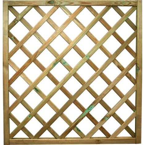PANNELLO GRIGL. LEGNO IMPREGN. "QUADRO" 90X90HCM PAPILLON