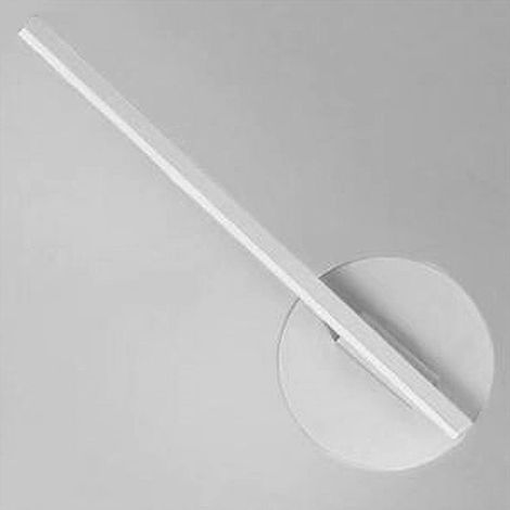 TrAdE Shop Traesio - Applique Da Parete Led 13 W Lineare Orientabile Bianco Lampada Luce Fredda 50377 - (1/5)