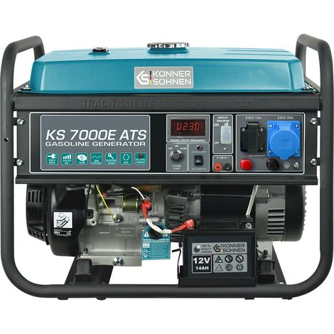 Generador de gasolina amarillo Könner & Söhnen KS 7000E ATS (1/5)