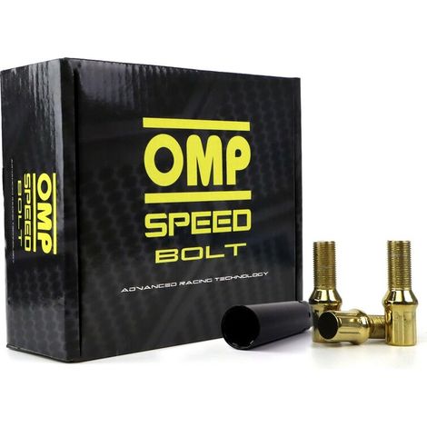 Set Tuercas OMP 27 mm Amarillo 20 uds M14 x 1,25 (1/5)