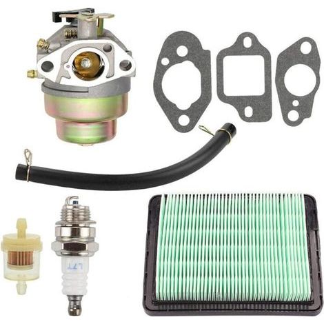 Vergaser-Reparatursatz für Honda Rasenmäher GCV135, GCV160, GC135, GC160, HRB216, HRT216, inklusive Luft- und Kraftstofffilter.