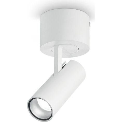 Plafonnier décoratif LED monté en surface noir blanc, 3000K (1/2)