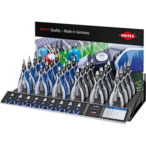 KNIPEX 00 19 34 2 V02 Présentoir de pinces pour l'électronique sans pinces 212 mm
