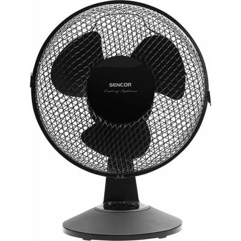 Sencor SFE 2311BK Tischventilator schwarz 23 cm