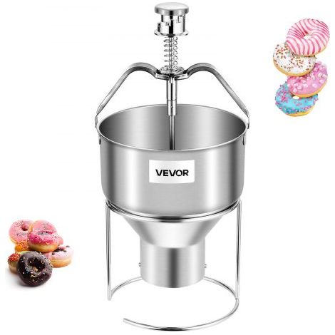 Distributeur de beignets manuel - en acier inoxydable 304 (1/5)