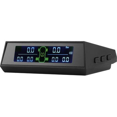 Système de surveillance de la pression des pneus Détecteur TPMS à énergie solaire avec capteur externe LCD 6 pour RV (1/5)