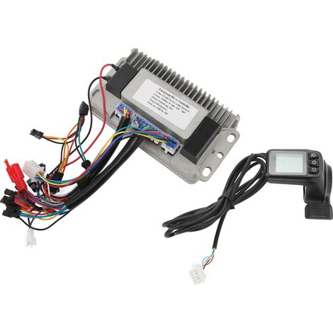 Contrôleur de moteur de vélo électrique 36 V/48 V 1000 W 38 A avec accélérateur au pouce 128DX et écran, kit de conversion pour vélo électrique (1/5)