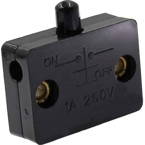 Interruptor para armarios  Negro (1/4)