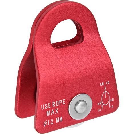 Poulie de Descente à Plaque Latérale pour Escalade et Randonnée Alpine (1/5)