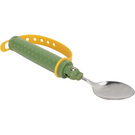 Cuillère Adaptative pour Personnes Âgées, Aide à la Prise Alimentaire pour Arthrite (1/5)