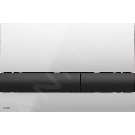 Alca - Commande affleurante, chrome mat/noir M1712-8 (1/3)