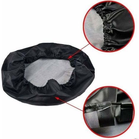 Housse Pneu Secours - 13 Pouces - Diamètre 55 À 58 Cm - Imperméable Antipoussière - En PVC - 1 Pièce (1/4)