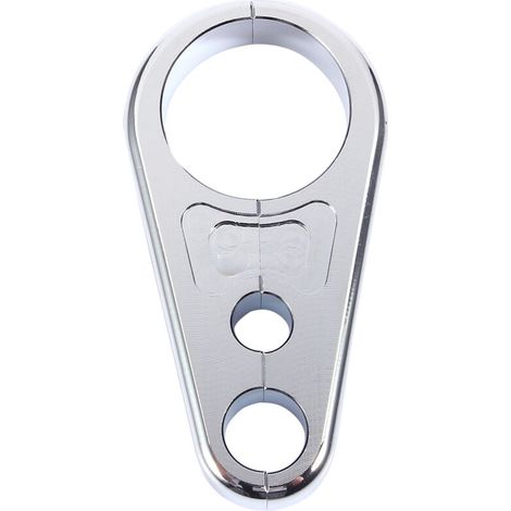 Abrazadera para cable de embrague Keenso, abrazadera para cable de embrague o línea de freno de 1", montaje en manillar de 25 mm, aluminio. (1/5)