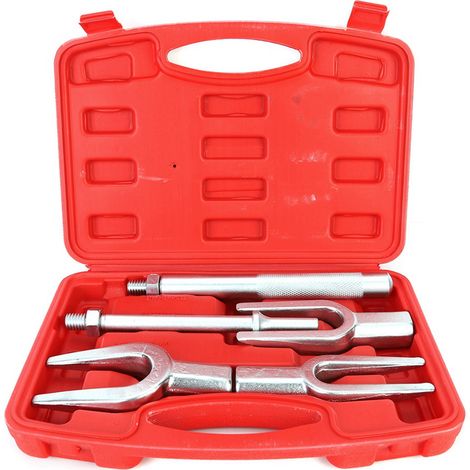 Kit Dépose Rotules 5pcs Universel Pro Acier Robuste Séparateur Bras Pitman Mallette Rangement Véhicules Légers Camions (1/4)