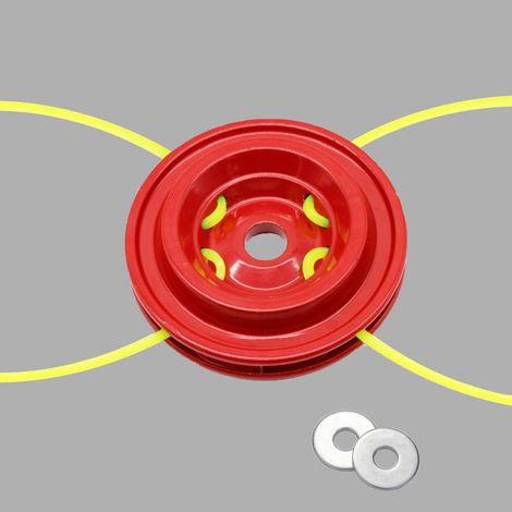 Tete De Coupe Pour Taille-Herbe - Aluminium - 4 Fils Nylon - Compatible Universelle - Diametre Montage 16 Mm - 1 Piece (1/5)