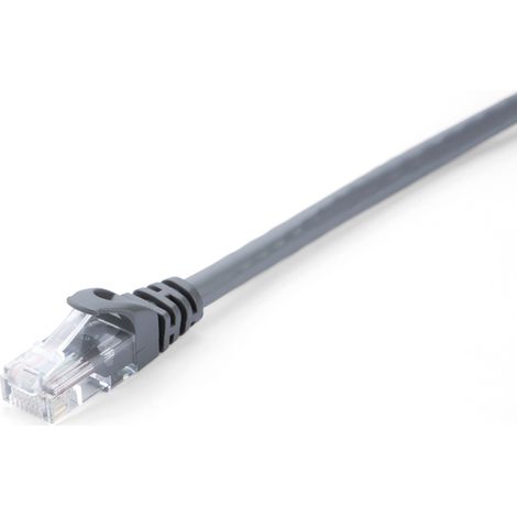 CABLE RJ45 CAT5E UTP NOIR 1M 100 PERCENT CUIVRE