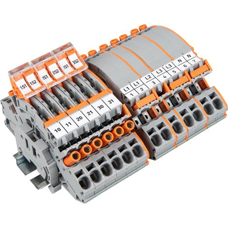 WAGO Stromwandlerklemmenblock 821-207 grau 6mm²