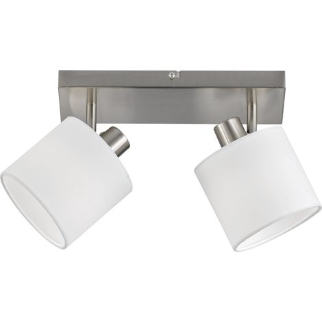 Faretto da Interno  E14 in Metallo Nickel Opaco (1/2)