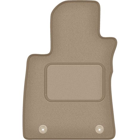 Tappetino in velluto per guidatore per: MG ZS II crossover (2022-) beige