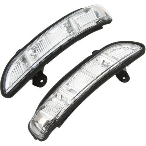 Coppia di indicatori di direzione di ricambio per specchietti retrovisori (2198200521) per luci di posizione gialle delle portiere per MERCEDES BENZ, (1/4)
