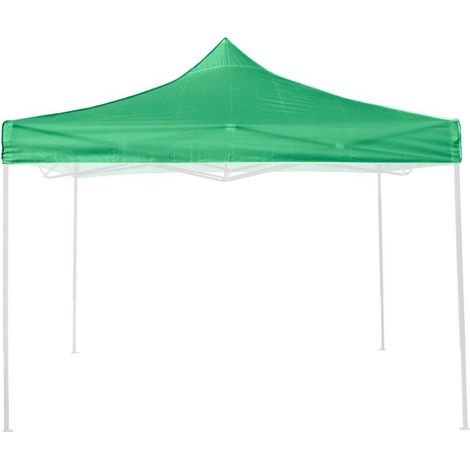 Telo Tetto Verde 3X3 Impermeabile per Ricambio Gazebo Richiudibile (1/6)