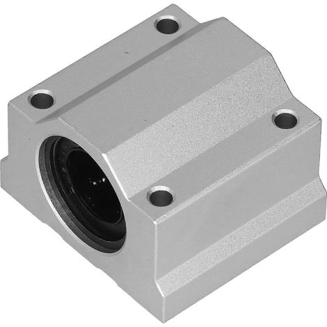 SCS25UU Gleitblock Linearbewegung Kugellager Aluminiumlegierung Geschlossener Linearlager-Gleitblock für