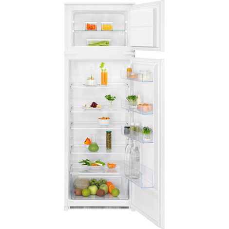 Electrolux – Réfrigérateur encastrable 249 L – Congélateur 50 L – Froid statique – Classe E – 33 dB – Dimensions (H-L-P) 157.5x54.8x54.9 cm (1/5)