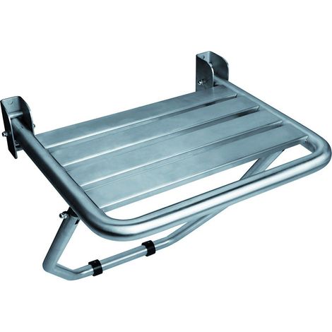 MEDICLINICS AM0251CS Asiento Abatible Pie Acero Mate - ref: AM0251CS