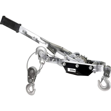 Güde 38351 - Cavo a leva manuale HS 4000 (struttura stabile in acciaio zincato, 2 cricchetti, rullo di deviazione) (1/3)